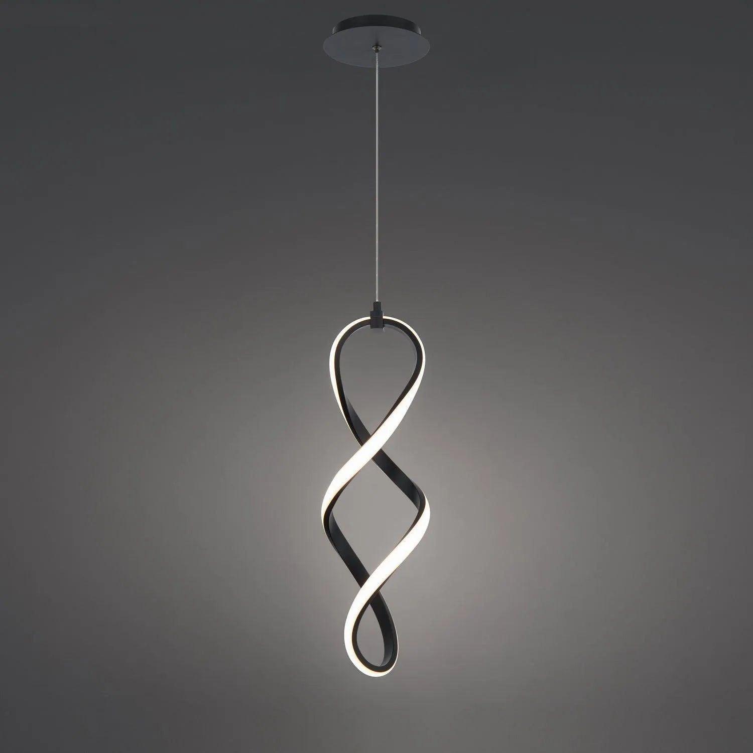 WAC Lighting - Interlace LED Mini Pendant - PD-47821-BK - Canada Light Shop