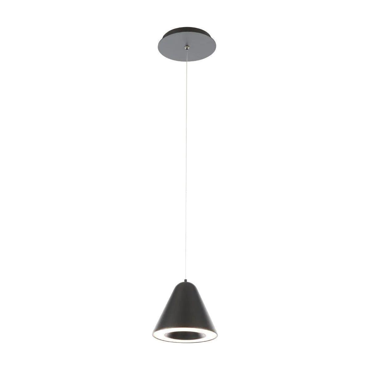 WAC Lighting - Kone LED Pendant - PD-72006-T24-BK - Canada Light Shop