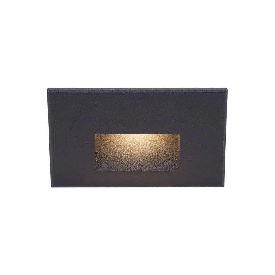 WAC Lighting - LEDme Horizontal LED100 Step and Wall Light - WL-LED100-27-BK - Canada Light Shop