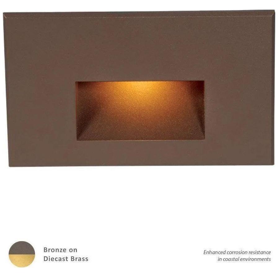 WAC Lighting - LEDme Horizontal LED100 Step and Wall Light - WL-LED100-AM-BBR - Canada Light Shop