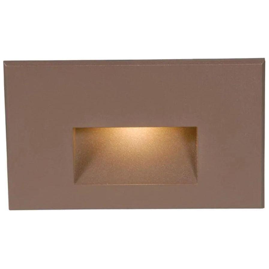 WAC Lighting - LEDme Horizontal LED100 Step and Wall Light - WL-LED100-RD-BZ - Canada Light Shop