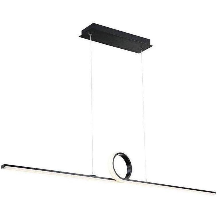 WAC Lighting - Loophole LED Linear Suspension - PD-23852-BK - Canada Light Shop