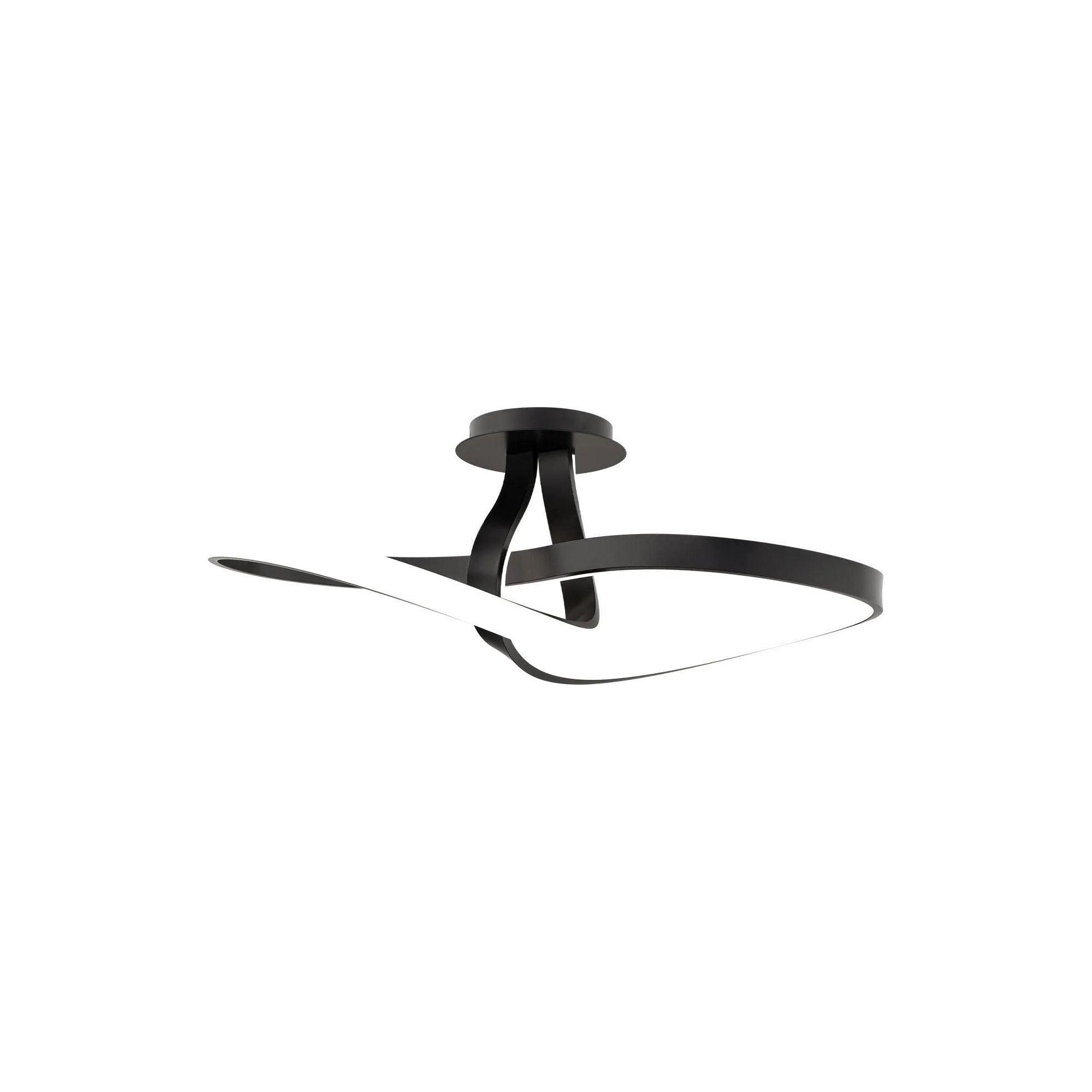 WAC Lighting - Mobius LED Flush Mount - FM-35424-BK - Canada Light Shop