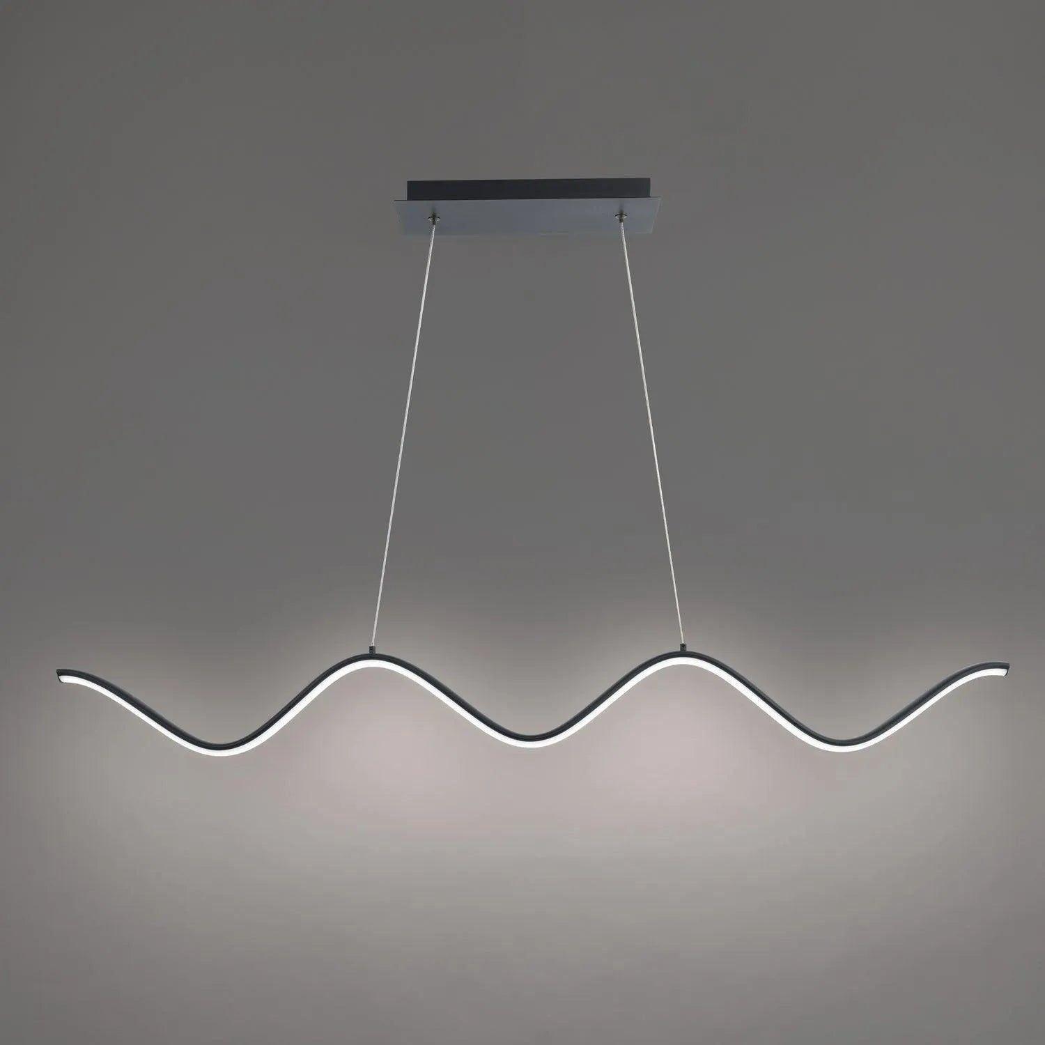 WAC Lighting - Morae LED Linear Pendant - PD-33244-BK - Canada Light Shop