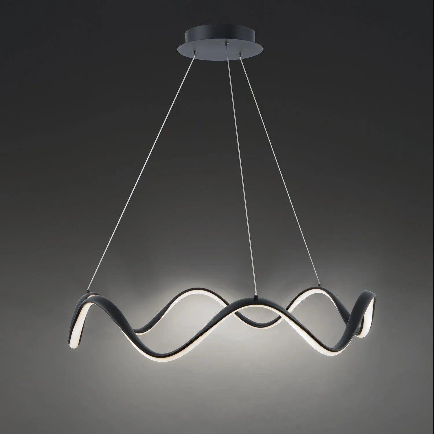 WAC Lighting - Morae LED Pendant - PD-33230-BK - Canada Light Shop