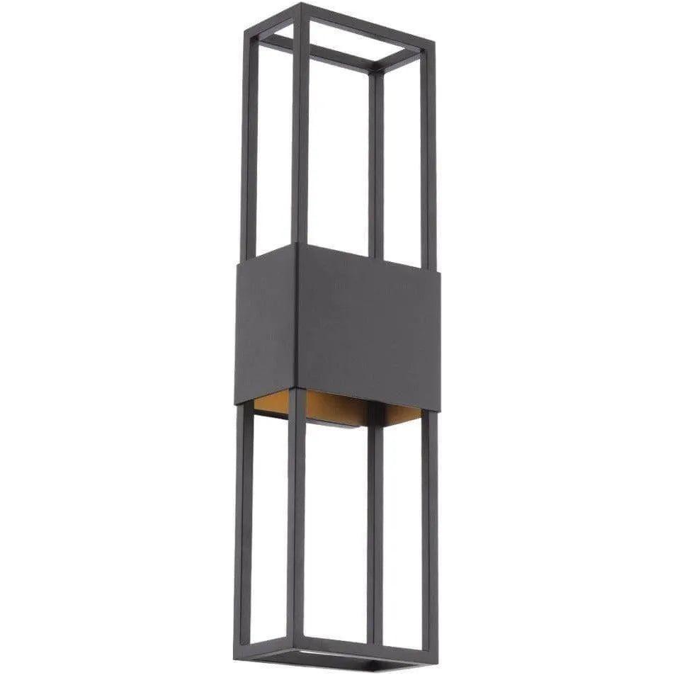 WAC Lighting - Nightvision LED Outdoor Wall Light - WS-W42020-BK/GO - Canada Light Shop