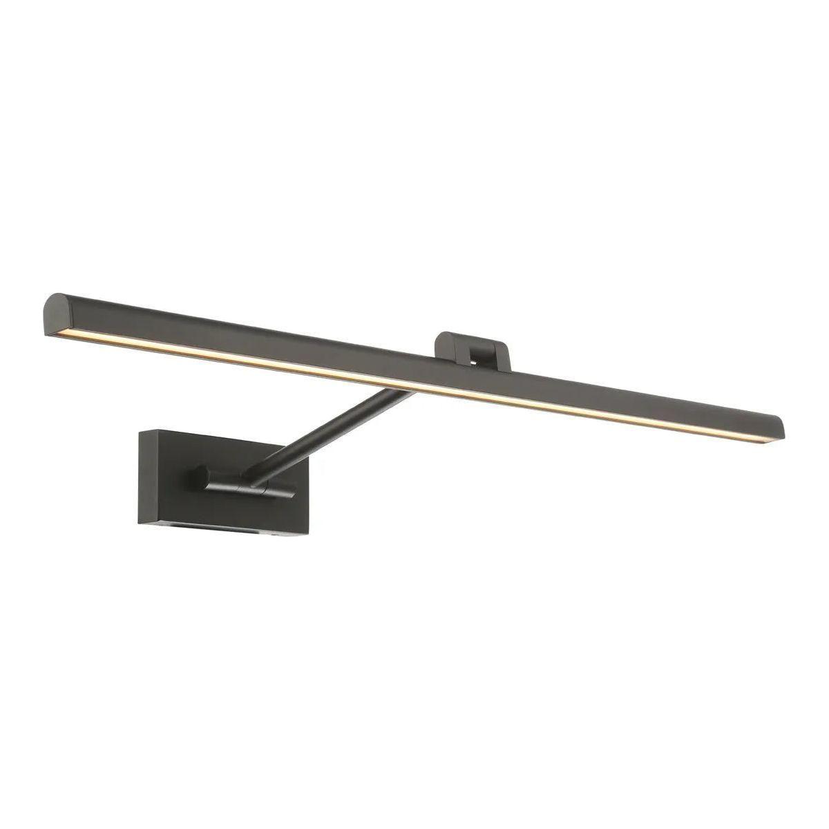 WAC Lighting - Reed LED Swing Arm Wall Lamp - PL-11025-BK - Canada Light Shop