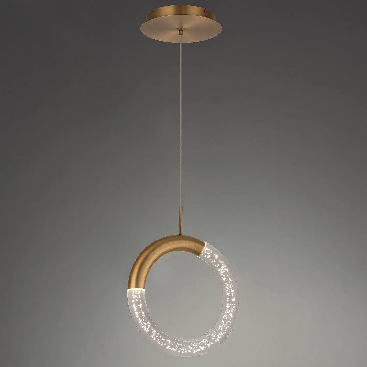 WAC Lighting - Ringlet LED Pendant - PD-27308-AB - Canada Light Shop