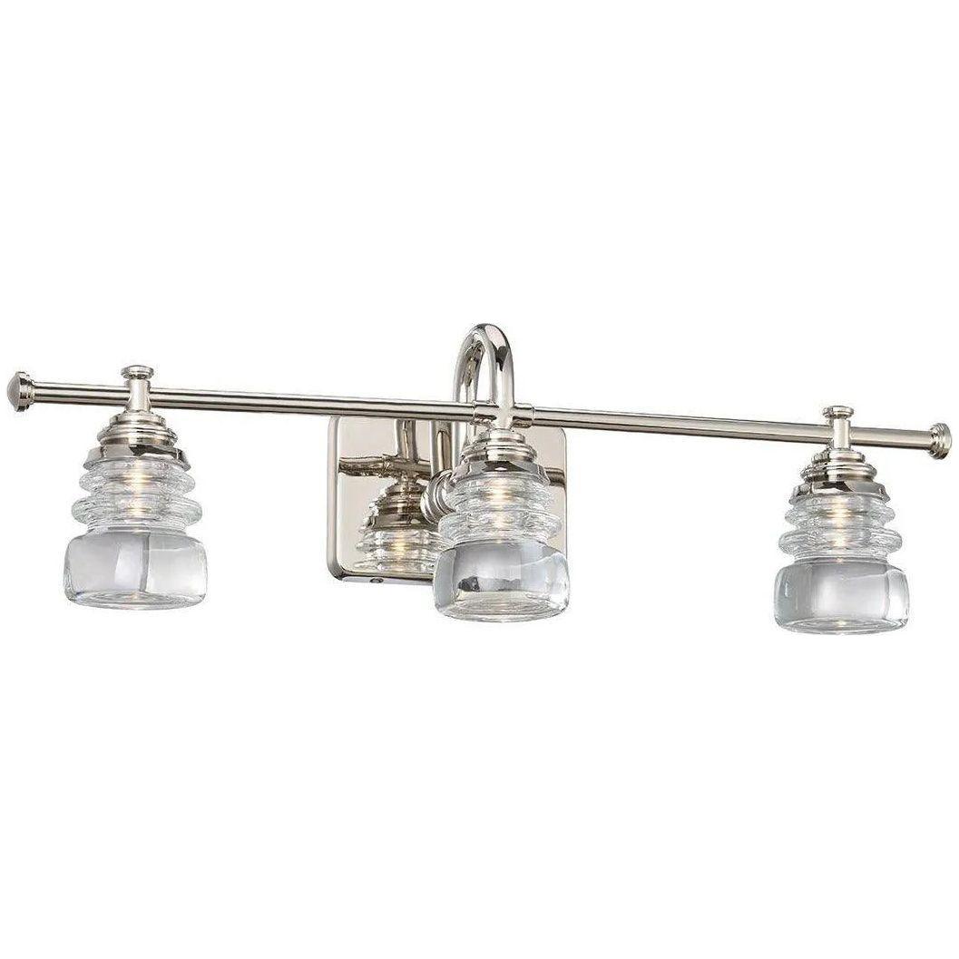 WAC Lighting - Rondelle LED Bathroom Vanity - WS-42524-PN - Canada Light Shop