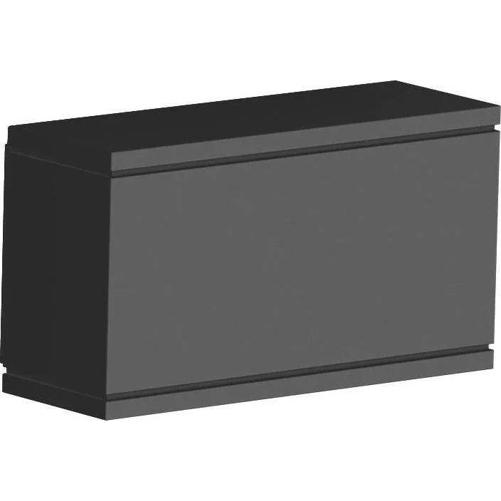 WAC Lighting - Rubix Rectangular LED Outdoor Wall Light - WS-W2509-BK - Canada Light Shop
