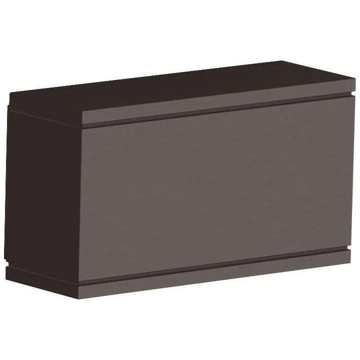 WAC Lighting - Rubix Rectangular LED Outdoor Wall Light - WS-W2509-BZ - Canada Light Shop