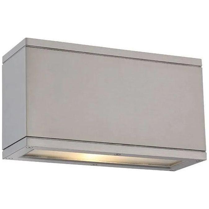 WAC Lighting - Rubix Rectangular LED Outdoor Wall Light - WS-W2510-AL - Canada Light Shop