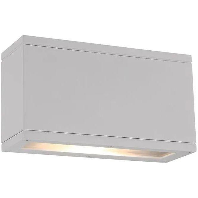 WAC Lighting - Rubix Rectangular LED Outdoor Wall Light - WS-W2510-WT - Canada Light Shop