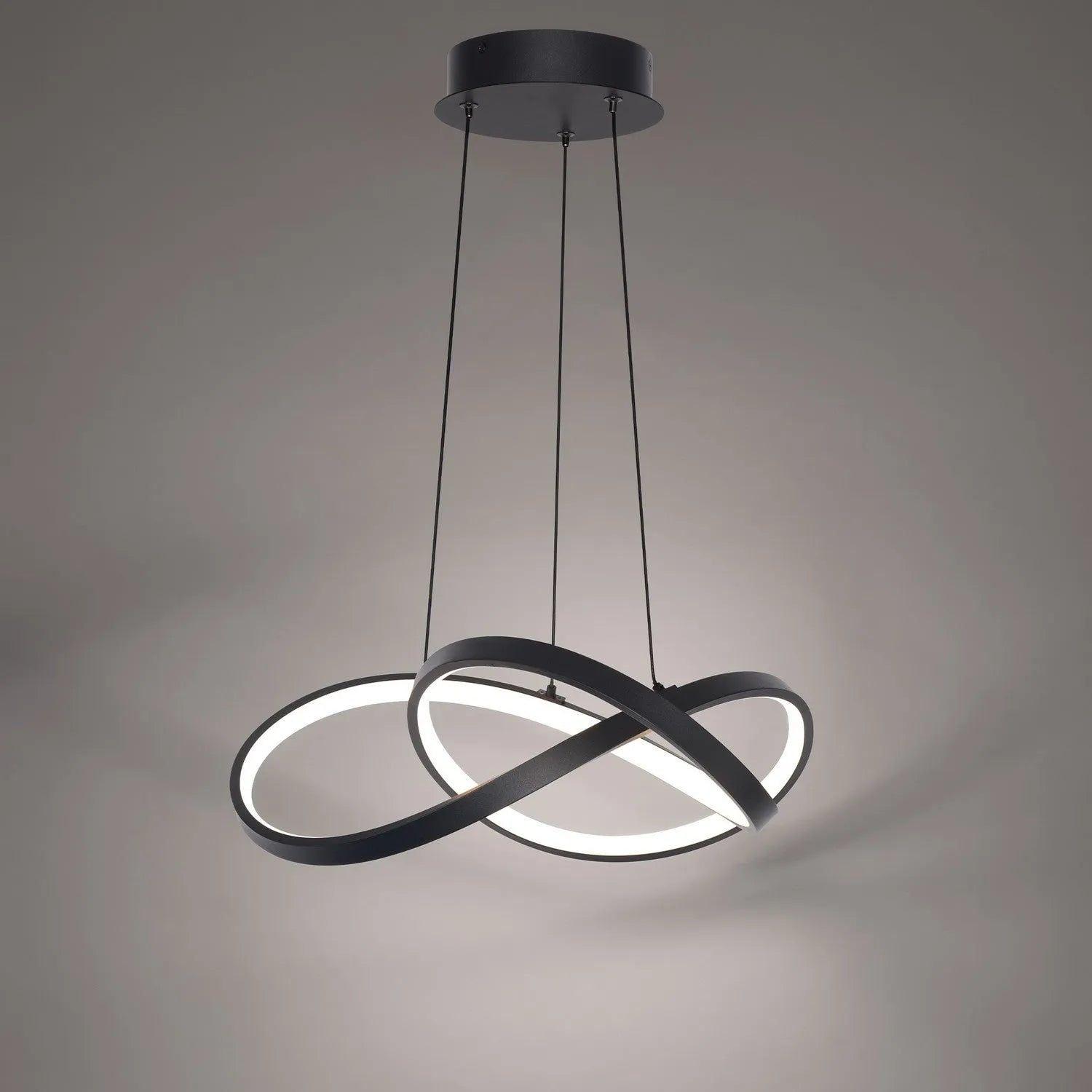 WAC Lighting - Vornado LED Chandelier - PD-87720-BK - Canada Light Shop