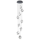 WAC Lighting - Whirl LED Chandelier - PD-19403R-BK - Canada Light Shop