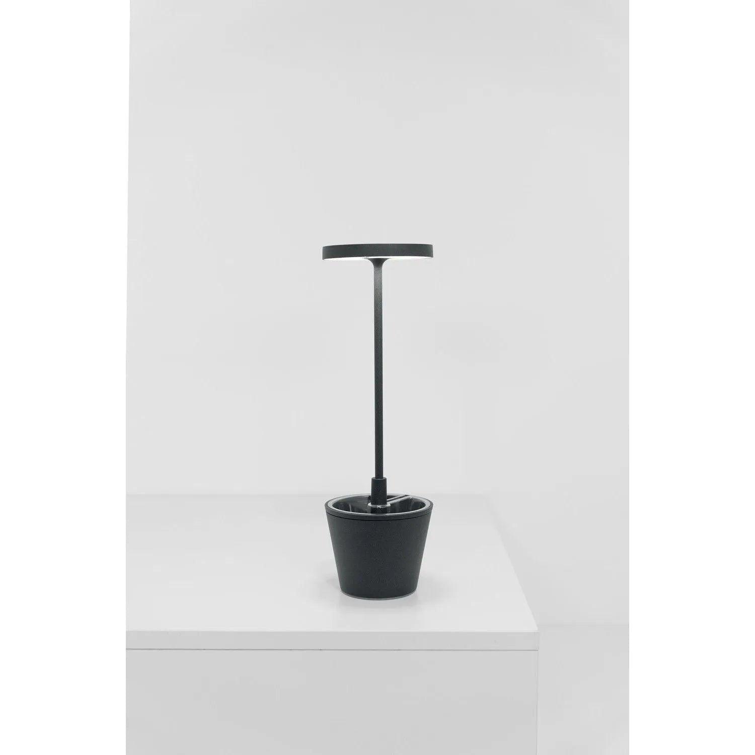 Zafferano America - Poldina Upside Down Table Lamp - LD0420B4 - Canada Light Shop