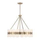 Savoy House - 1-3605-6-127 - Six Light Chandelier - Bancroft - Noble Brass