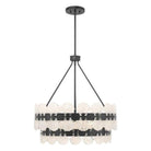 Savoy House - 1-3606-5-89 - Five Light Chandelier - Bancroft - Matte Black