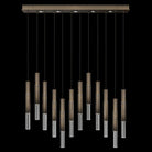 Fine Art Handcrafted Lighting - Antonia LED Linear Pendant - 100019-110 - Canada Light Shop