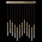 Fine Art Handcrafted Lighting - Antonia LED Linear Pendant - 100019-110 - Canada Light Shop