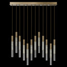 Fine Art Handcrafted Lighting - Antonia LED Linear Pendant - 100019-110 - Canada Light Shop