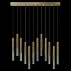 Fine Art Handcrafted Lighting - Antonia LED Linear Pendant - 100019-110 - Canada Light Shop