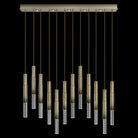 Fine Art Handcrafted Lighting - Antonia LED Linear Pendant - 100019-110 - Canada Light Shop