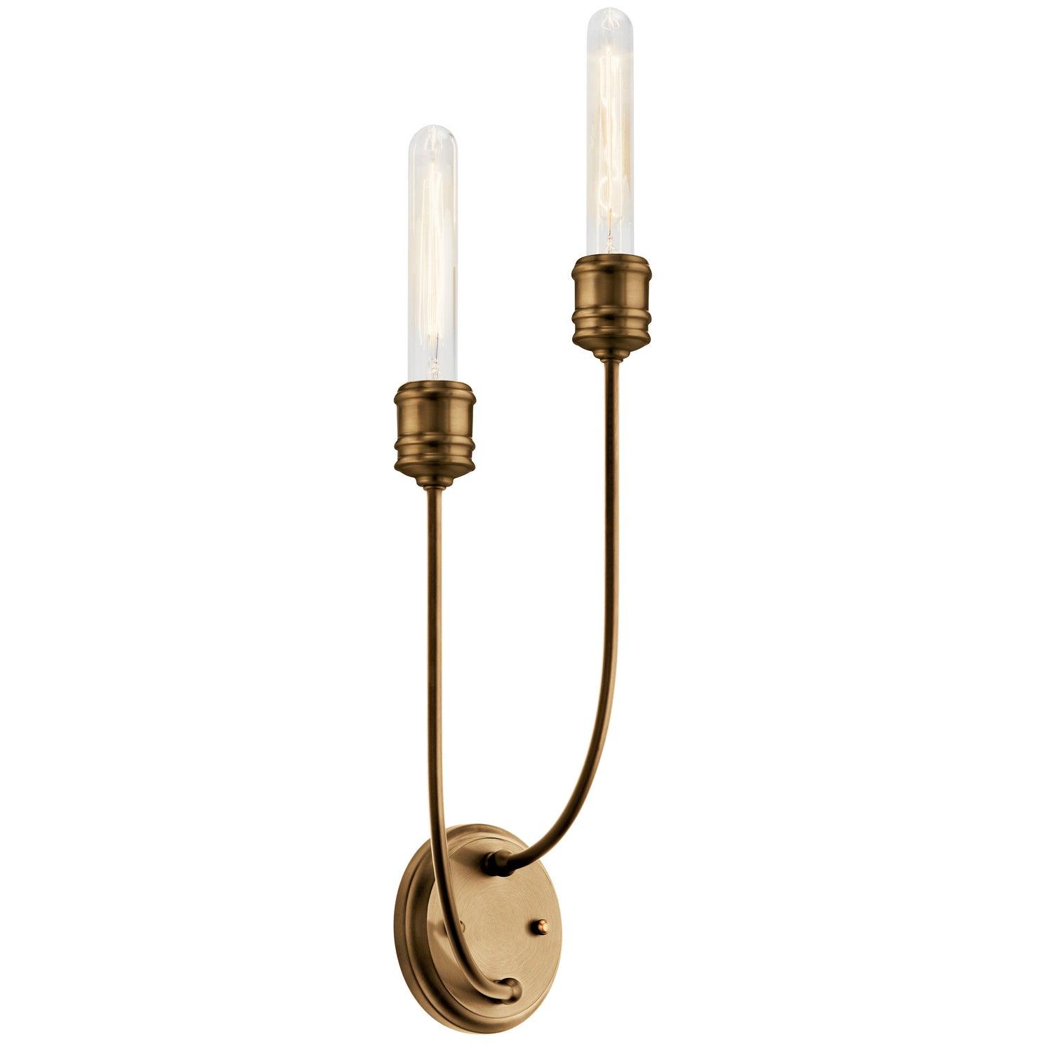 Kichler - Hatton Wall Sconce - 52259SB - Canada Light Shop