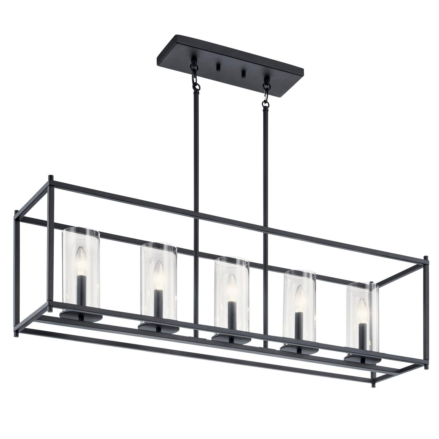 Kichler - Crosby Linear Chandelier - 43995BK - Canada Light Shop