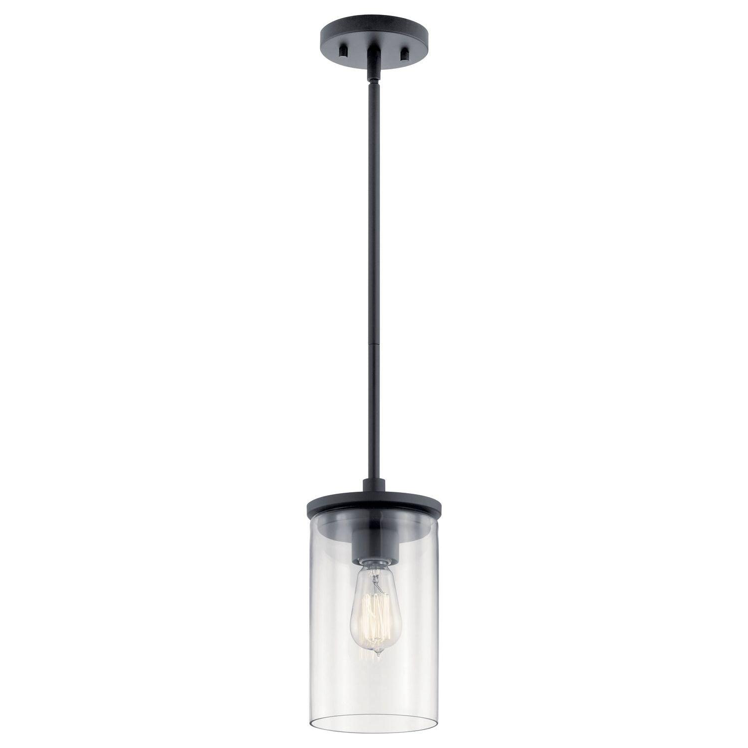 Kichler - Crosby Mini Pendant - 43996BK - Canada Light Shop