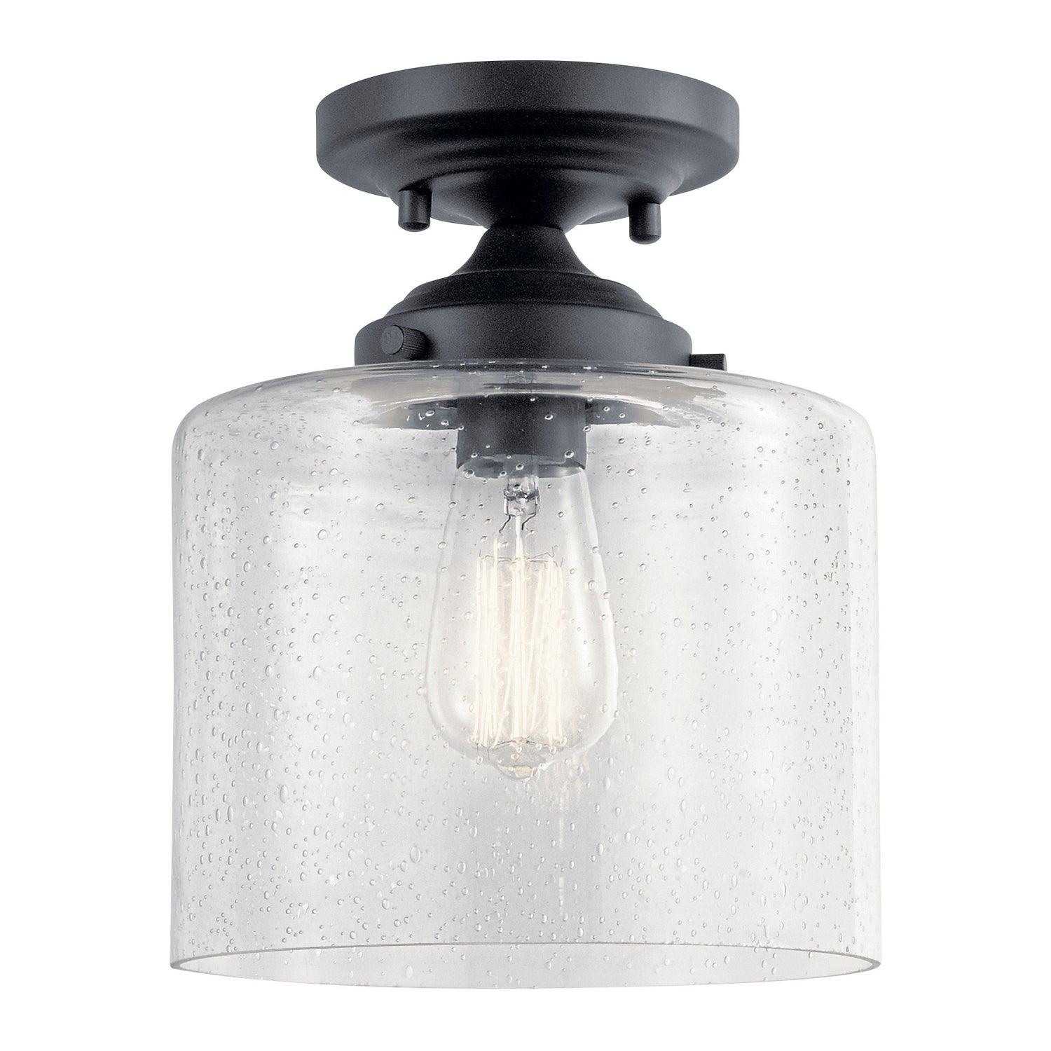 Kichler - Winslow Semi Flush Mount - 44033BK - Canada Light Shop