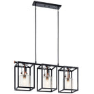Kichler - Kitner Linear Chandelier - 52033BK - Canada Light Shop