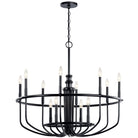 Kichler - Capitol Hill Chandelier - 52305BK - Canada Light Shop