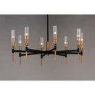 Maxim Lighting - Flambeau LED Chandelier - 16125CLBKAB - Canada Light Shop