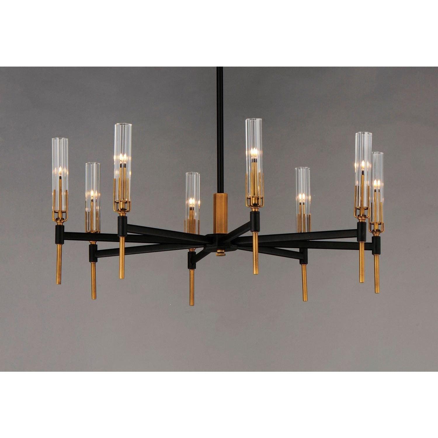 Maxim Lighting - Flambeau LED Chandelier - 16125CLBKAB - Canada Light Shop