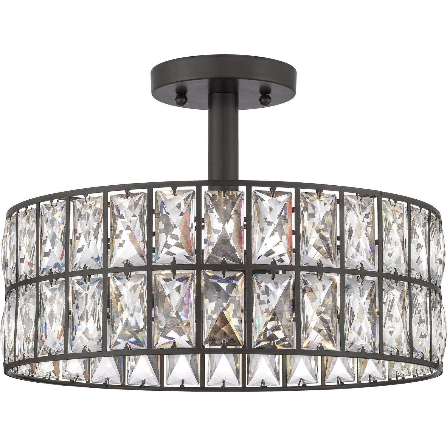 Quoizel - Coffman Semi Flush Mount - QF4046WT - Canada Light Shop