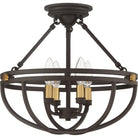 Quoizel - Sergeant Semi-Flush Mount - SRG1716WT - Canada Light Shop