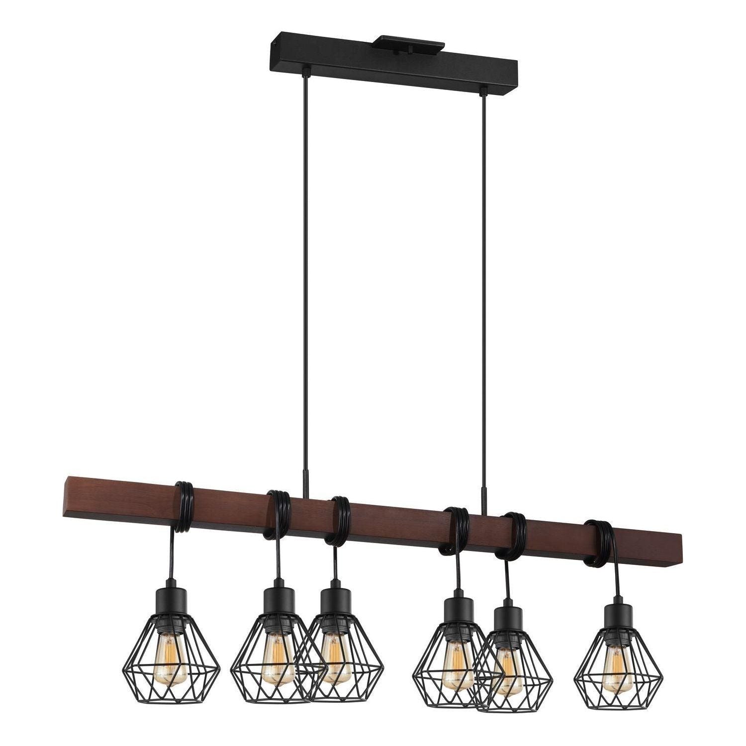 Eglo Lighting - Tarbes 1 Pendant - 204245A - Canada Light Shop