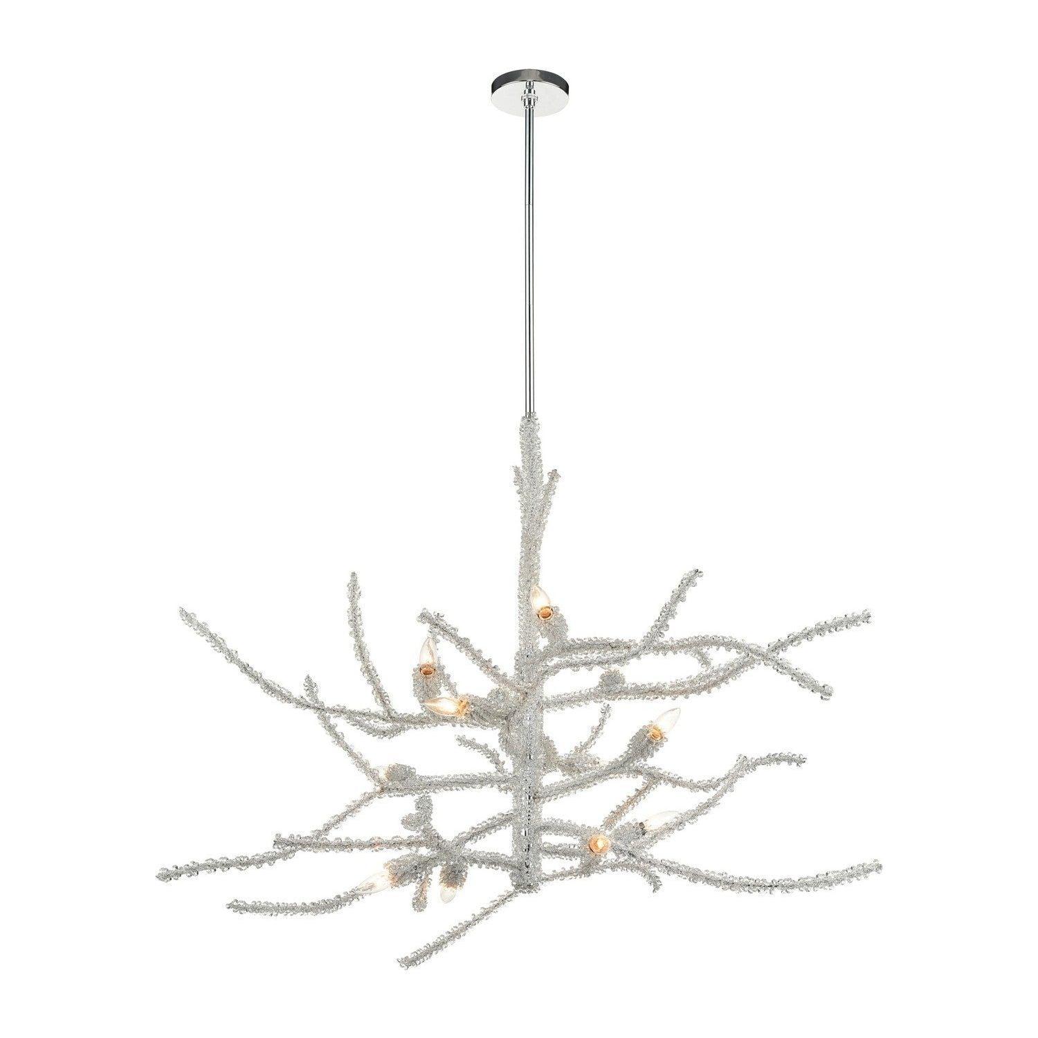 ELK Home - Winter's Spray Chandelier - 46783/12 - Canada Light Shop