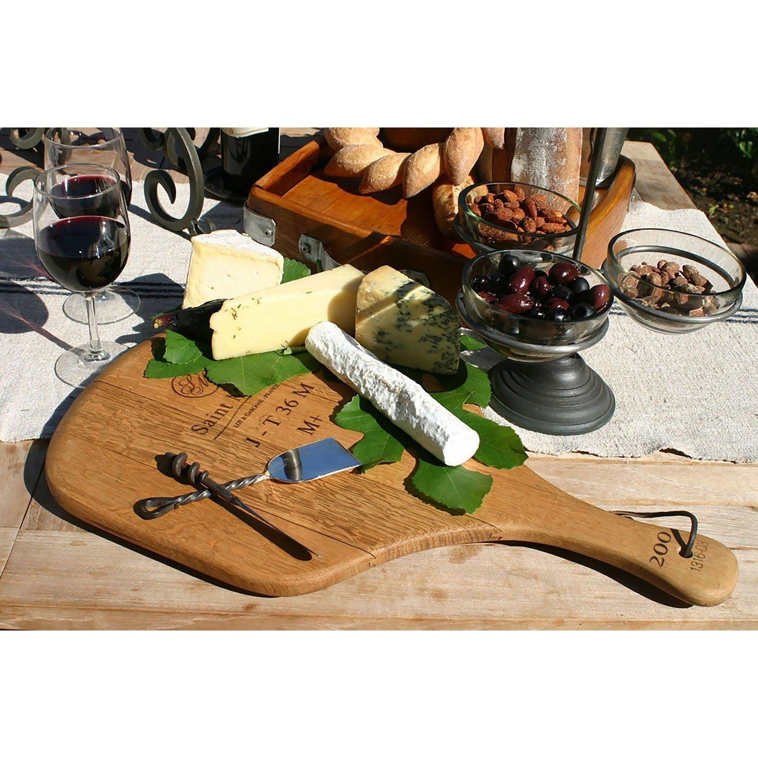 ELK Home - Wine Cask Cheese Board - TRAY006 - Canada Light Shop