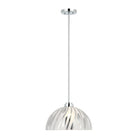 Varaluz - 1070P01LCH - One Light Pendant - Chroman Empire - Chrome