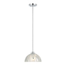 Varaluz - 1070P01MCH - One Light Pendant - Chroman Empire - Chrome