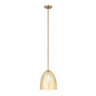 Varaluz - 1070P01SG - One Light Pendant - Chroman Empire - Satin Gold