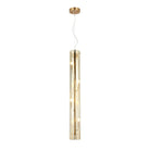 Varaluz - 1070P04SG - Four Light Pendant - Chroman Empire - Satin Gold