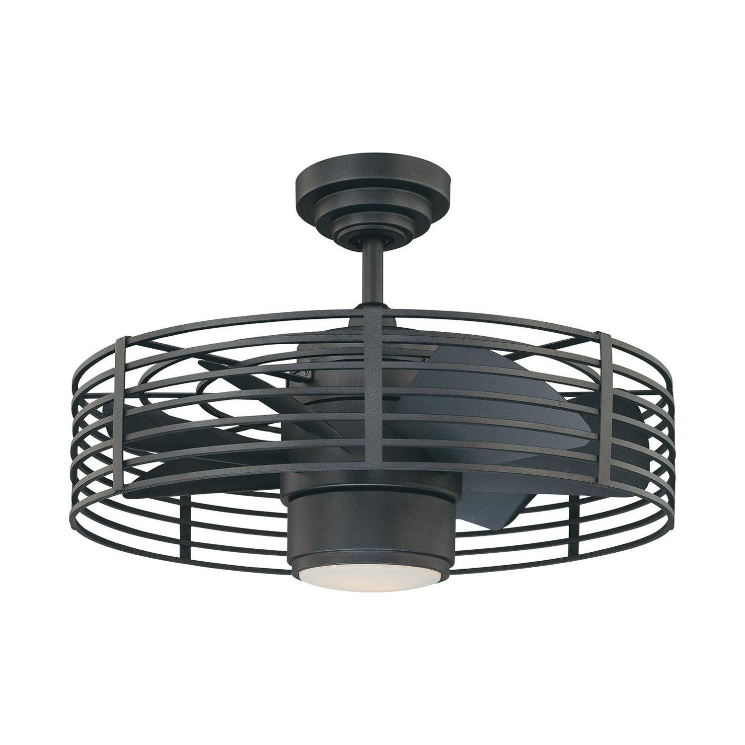 Kendal Lighting - Enclave Led Ceiling Fan - AC17723L-NI - Canada Light Shop