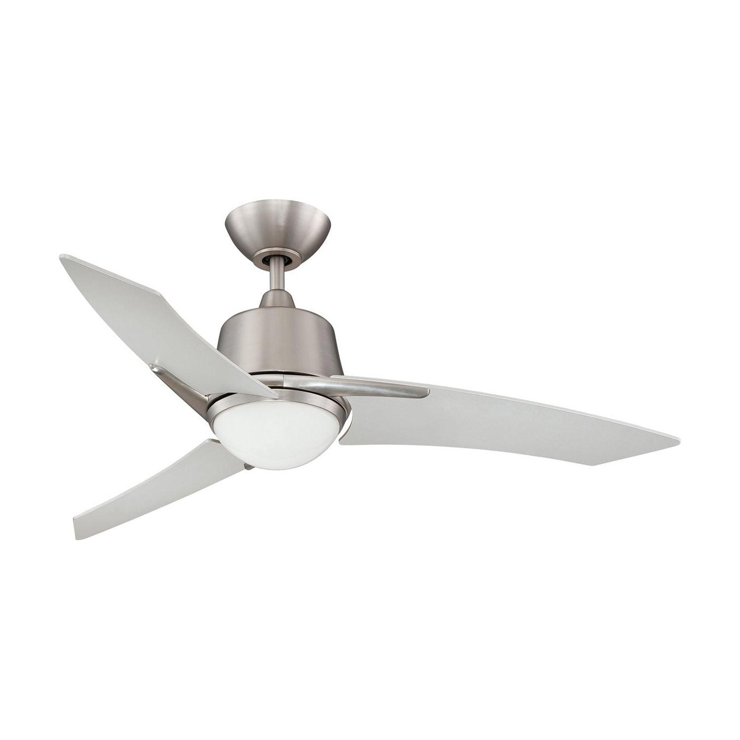 Kendal Lighting - Scimitar Led Ceiling Fan - AC19544L-SN - Canada Light Shop