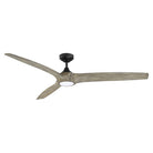 Kendal Lighting - Paladin Ceiling Fan - AC23660-BLK/GWO - Canada Light Shop