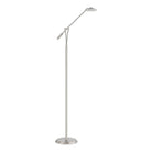 Kendal Lighting - Lahoya LED Floor Lamp - FL5015-SN - Canada Light Shop