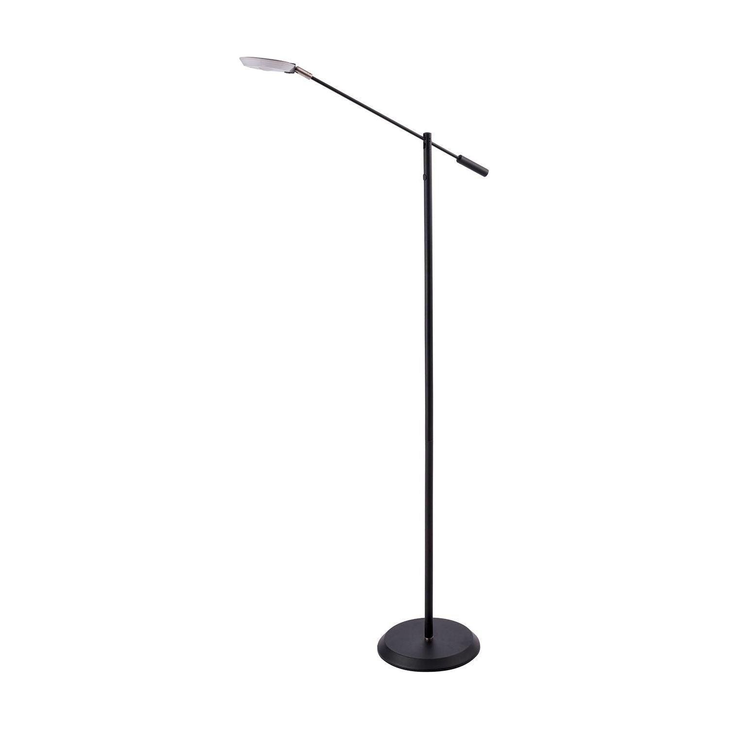 Kendal Lighting - Iggy LED Floor Lamp - FL5021-BLK - Canada Light Shop