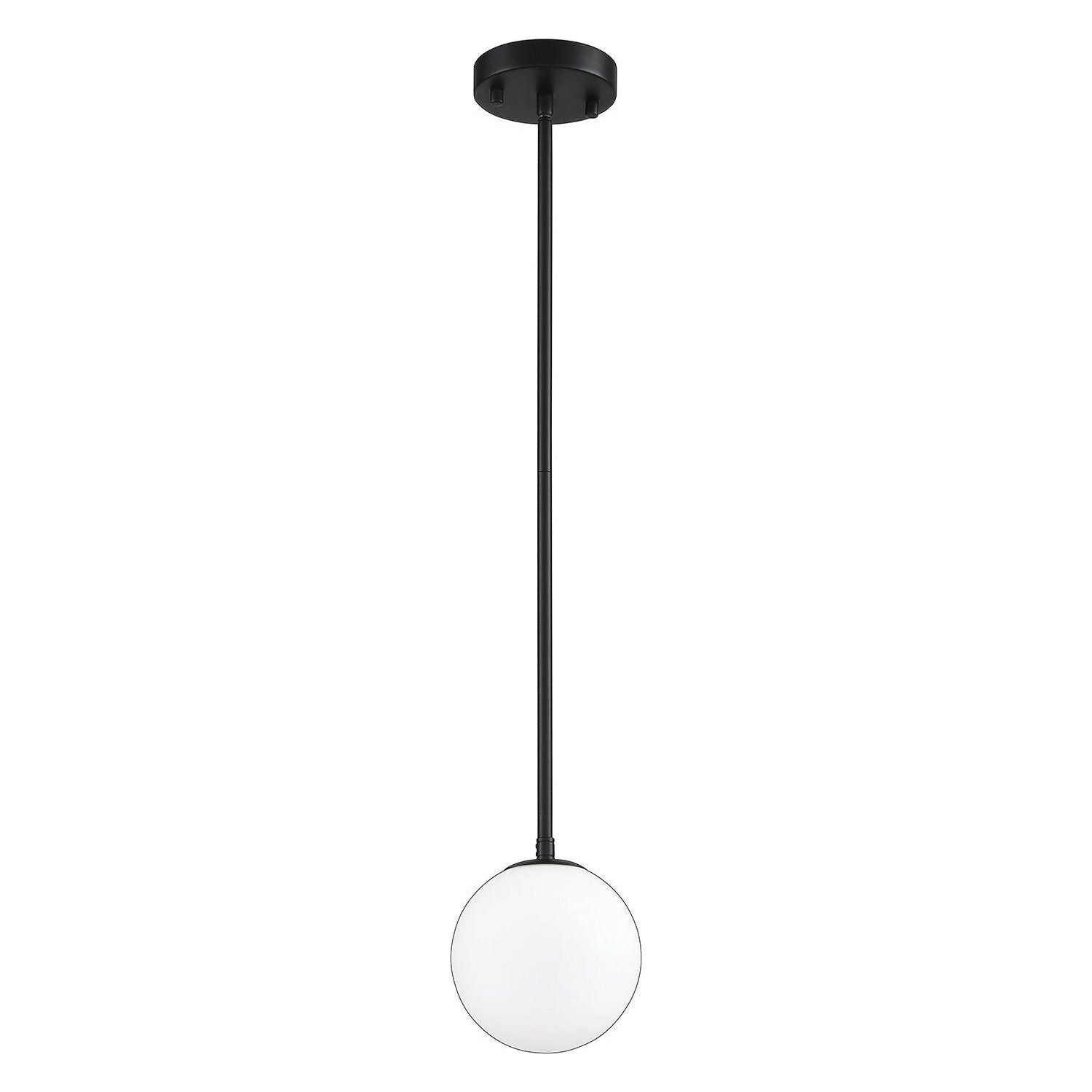 Kendal Lighting - Phoenix Pendant - PF101-1L-BLK - Canada Light Shop